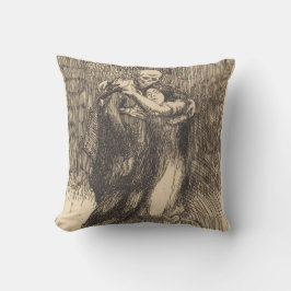 Almofada Love Consecated (por Paul-Albert Besnard)