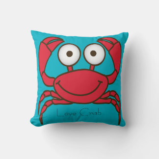 Almofada Love Crab Travesseiro