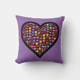 Almofada Love Emoji Personalizado
