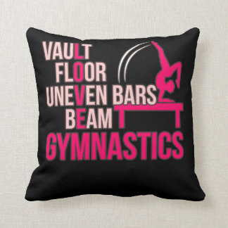 Almofada Love Gymnastics Gymnast Gymnastic Sports Lover Gra