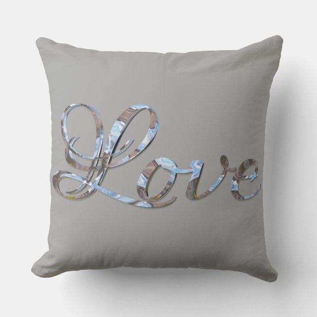 Almofada Love Love Love Travesseiro (Frente)