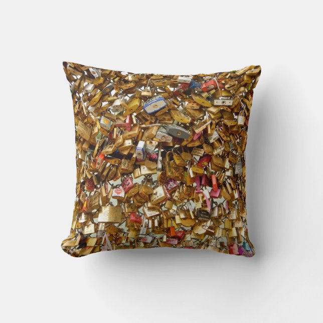 Almofada Love Padlocks Cushion (Frente)