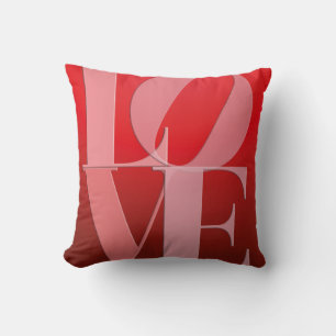 Almofada Love Romance Red Pink