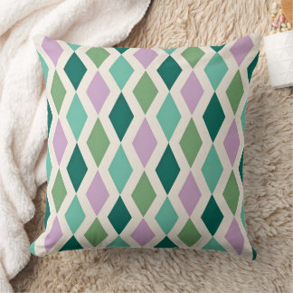 Almofada Lovely Diamond Patterned Pillow Throw/Cushion.