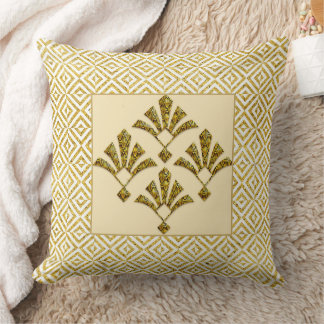 Almofada Lovely Gold Art Deco Motif Cushion.