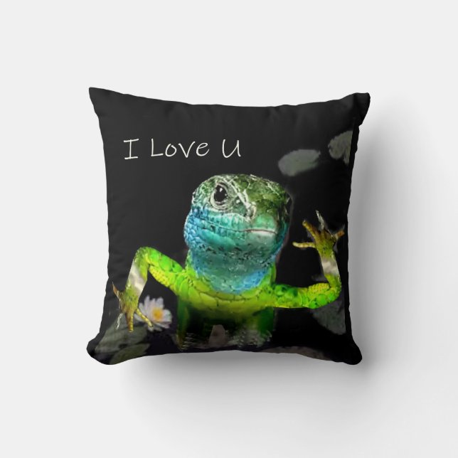Almofada Loving Liz - Travesseiro decorativo (Frente)