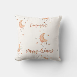 Almofada Lua E Estrelas De Cozedura