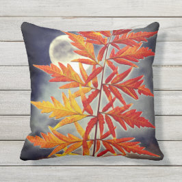 Almofada Lua e Folhas