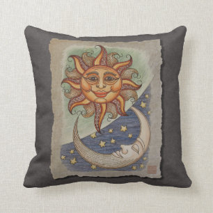 Almofada Lua & estrelas de Sun