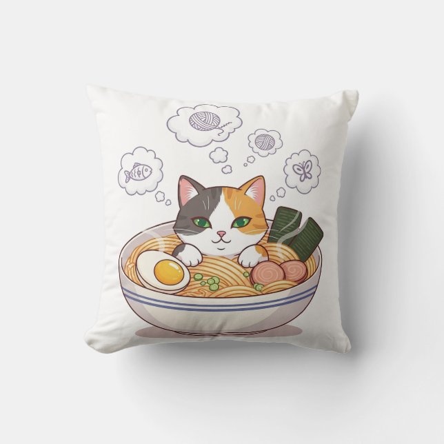 Almofada Lua Sonolenta com Urso de Pelúcia – Desenho Animad (Frente)