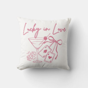 Almofada Lucky Love Vegas Casino Bachelorette Bridal Party