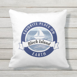 Almofada Lugar favorito em Earth Beach - Throw