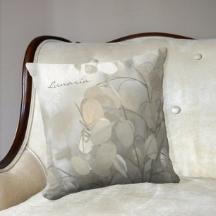 Almofada Lunaria Silver Dollar Elegante