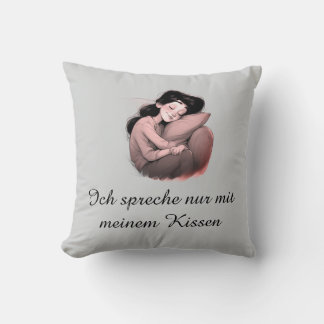 Almofada Lustiges Sarkasmus-Kissen - caixa ich nicht faul