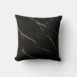 Almofada Luxury Black Marble