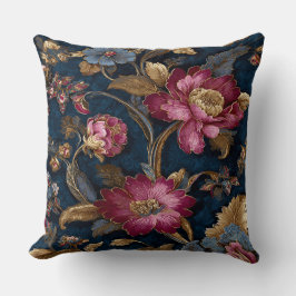 Almofada Luxury Indian Floral Vintage Royal