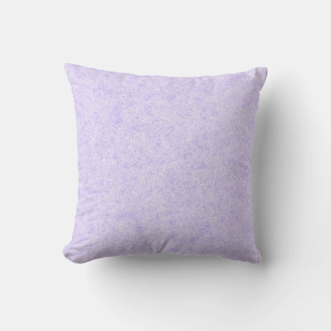 Almofada Luz - teste padrão roxo do fundo (Frente)