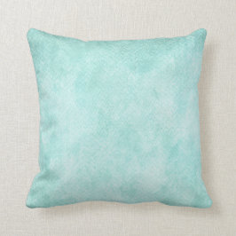 Almofada Luz - vazio do fundo do papel da aguarela do verde