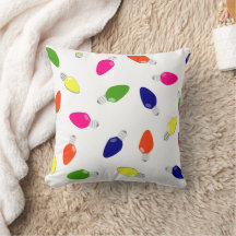 Luzes de Natal - Travesseiro