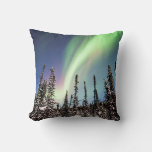 Almofada Luzes do norte Parque Nacional Denali