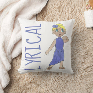 Almofada LYRICAL Modern Dançer Teacher Decor Studio