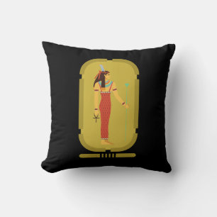 Almofada Maat On Dourado Cartouche Travesseiro decorativo