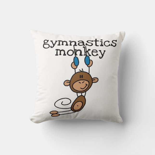 Almofada Macaco de Ginástica (Frente)