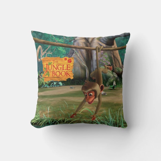 Almofada Macaco do bebê (Frente)