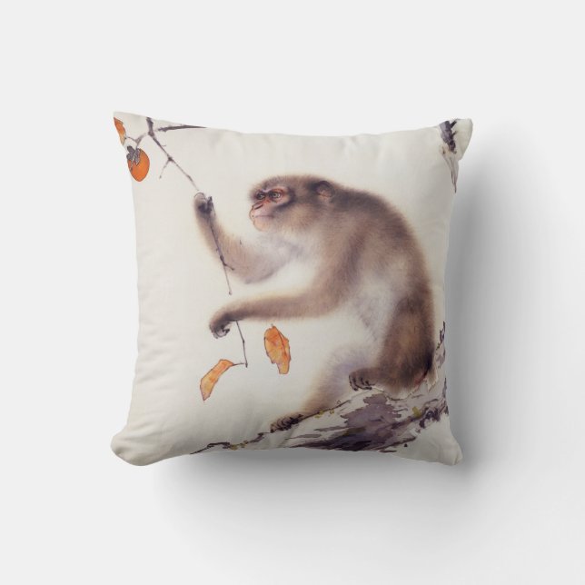 Almofada Macaco em uma árvore de caqui (Frente)