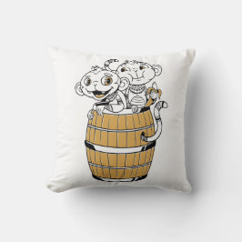 Almofada Macaco tribal da Cartoon