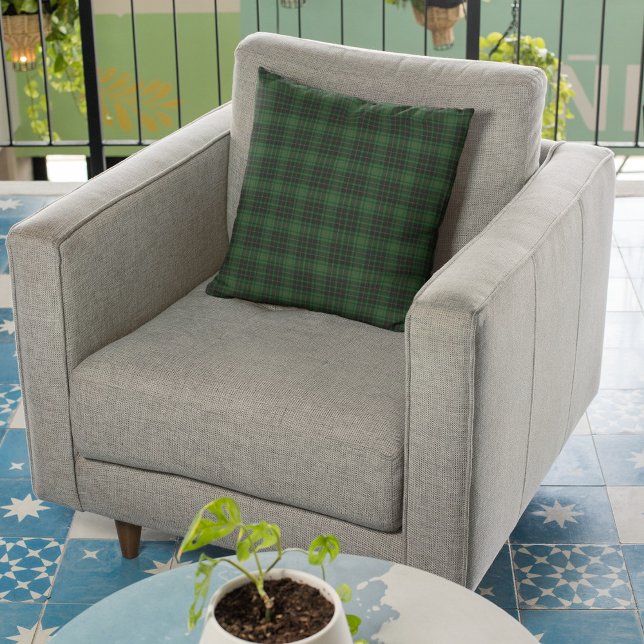 Almofada MacAuley Caça Antigo Tartan Escocês Original (Criador carregado)