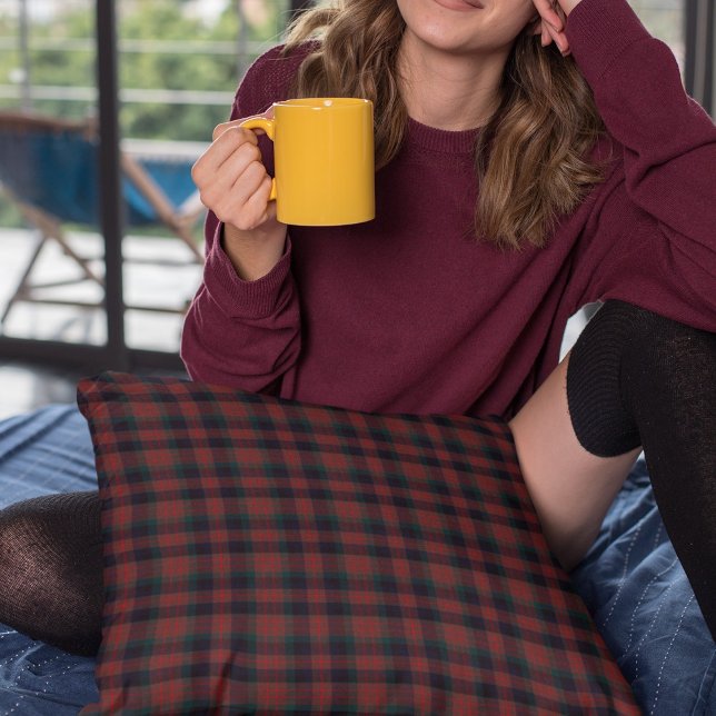 Almofada MacDuff caçando moderno original escocês Tartan (Criador carregado)