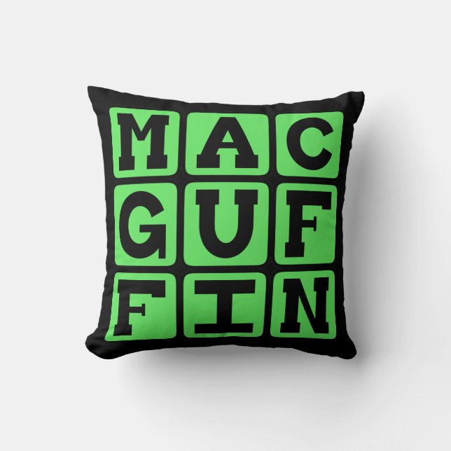 Almofada MacGuffin, Farsa Literária (Frente)