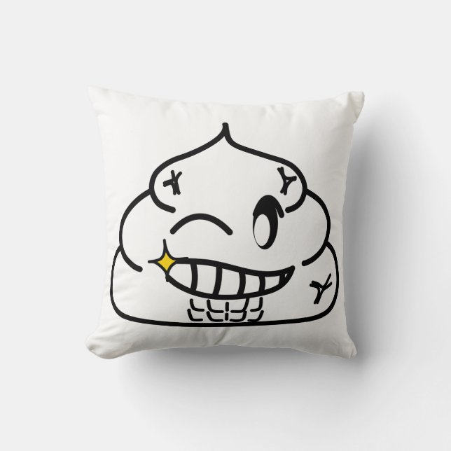 Almofada Macho Poop - Brootsch, PooPoo (Frente)
