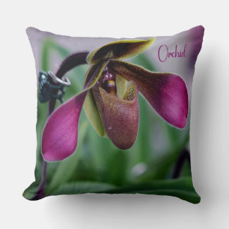 Almofada Macro Orquídea Slipper