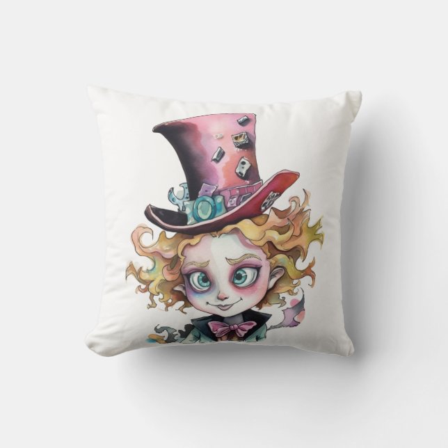 Almofada Mad Hatter (Frente)