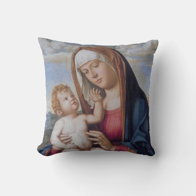 Almofada Madona e Menino (Frente)