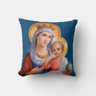 Almofada Madona e Menino