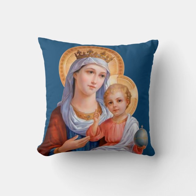 Almofada Madona e Menino (Frente)