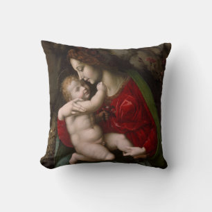 Almofada Madonna e criança, cerca de 1520