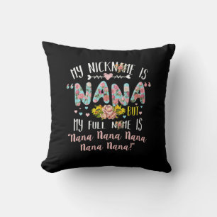 Almofada Madre Art   Meu Apelido É Nana Aniversário