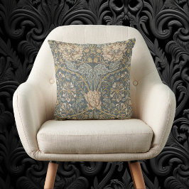 Almofada Madressilva por William Morris, Arte de Flores Vin
