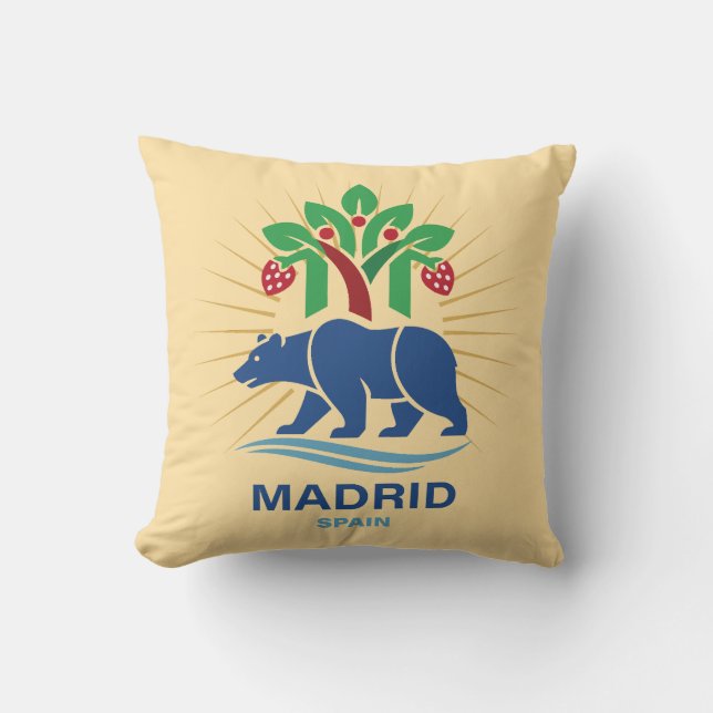 Almofada Madrid Spain Europe (Frente)