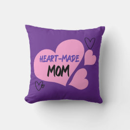 Almofada Mãe Adotiva Feita Pelo Coração Mãe