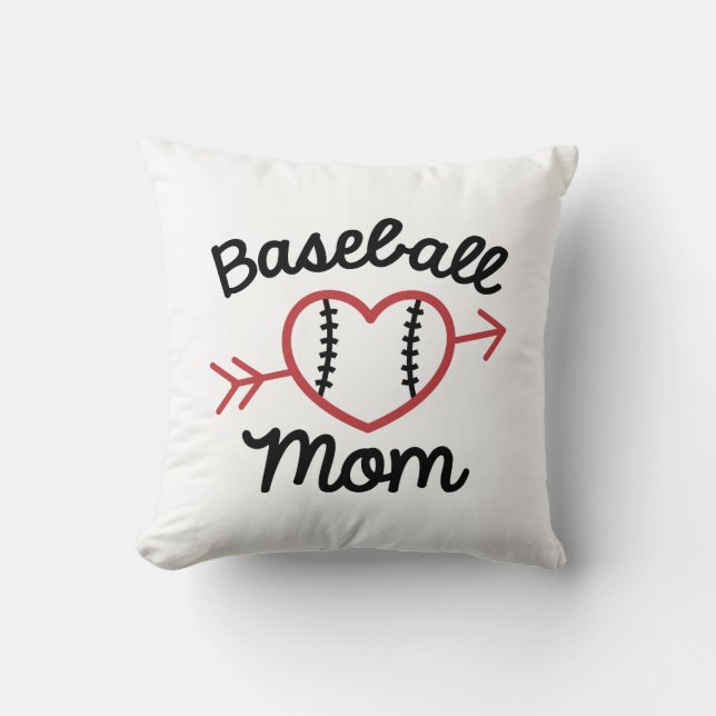 Almofada Mãe de beisebol (Frente)