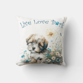 Almofada Mãe de Cachorro Havanês Floral