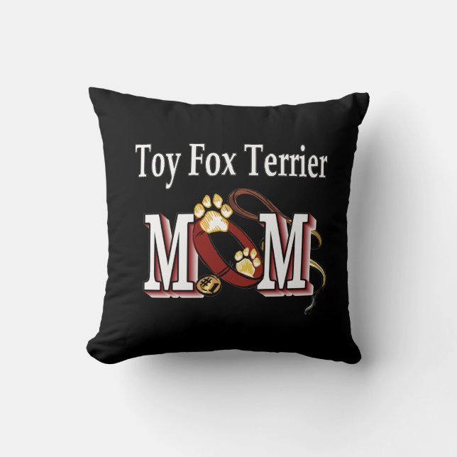 Almofada Mãe de Toy Fox Terrier (Frente)