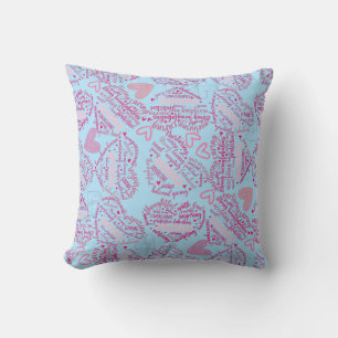 Almofada Mãe dias corações 01.Cor-de-rosa azul BG