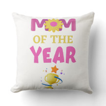 Mãe do ano travesseiro