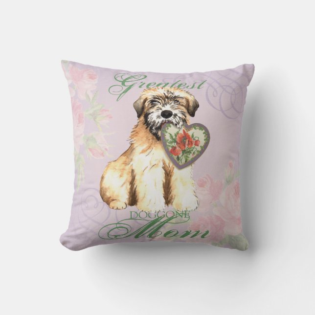 Almofada Mãe do Coração de Rodas (Frente)